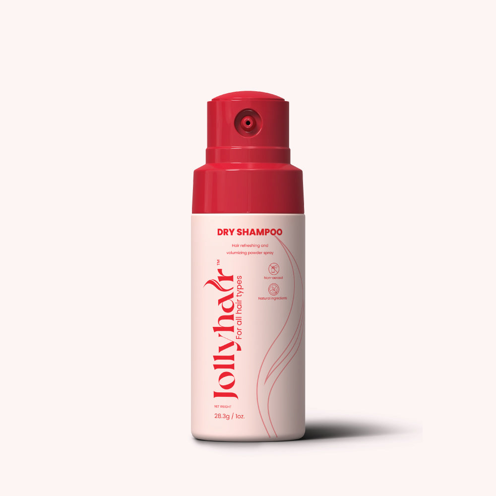 Jollyhair Dry Shampoo Powder Spray with Zinc